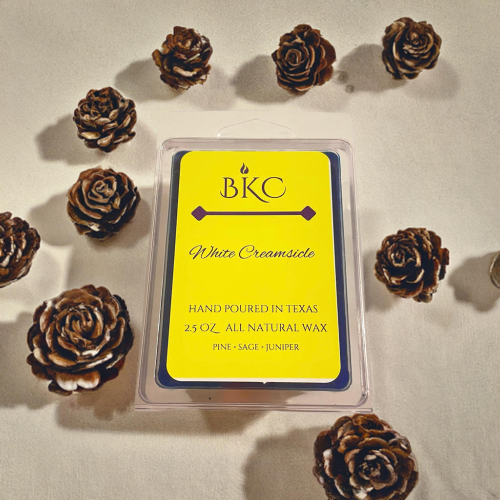 White Creamsicle | Hand Poured Wax Melt